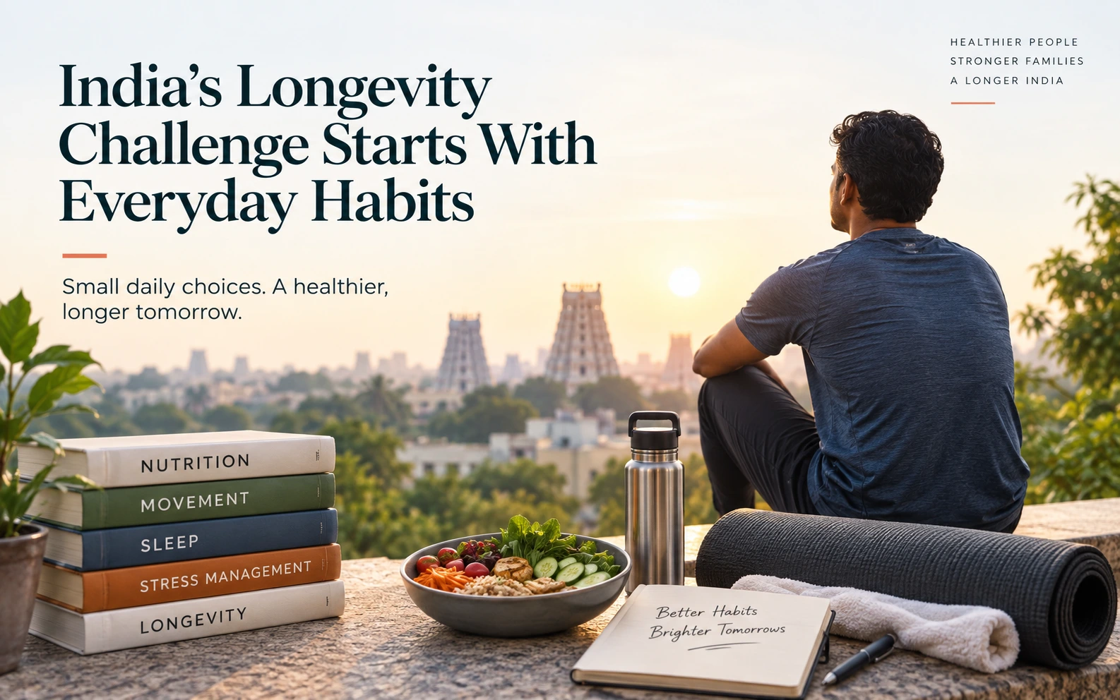 India's Longevity Challenge Starts With Everyday Habits
