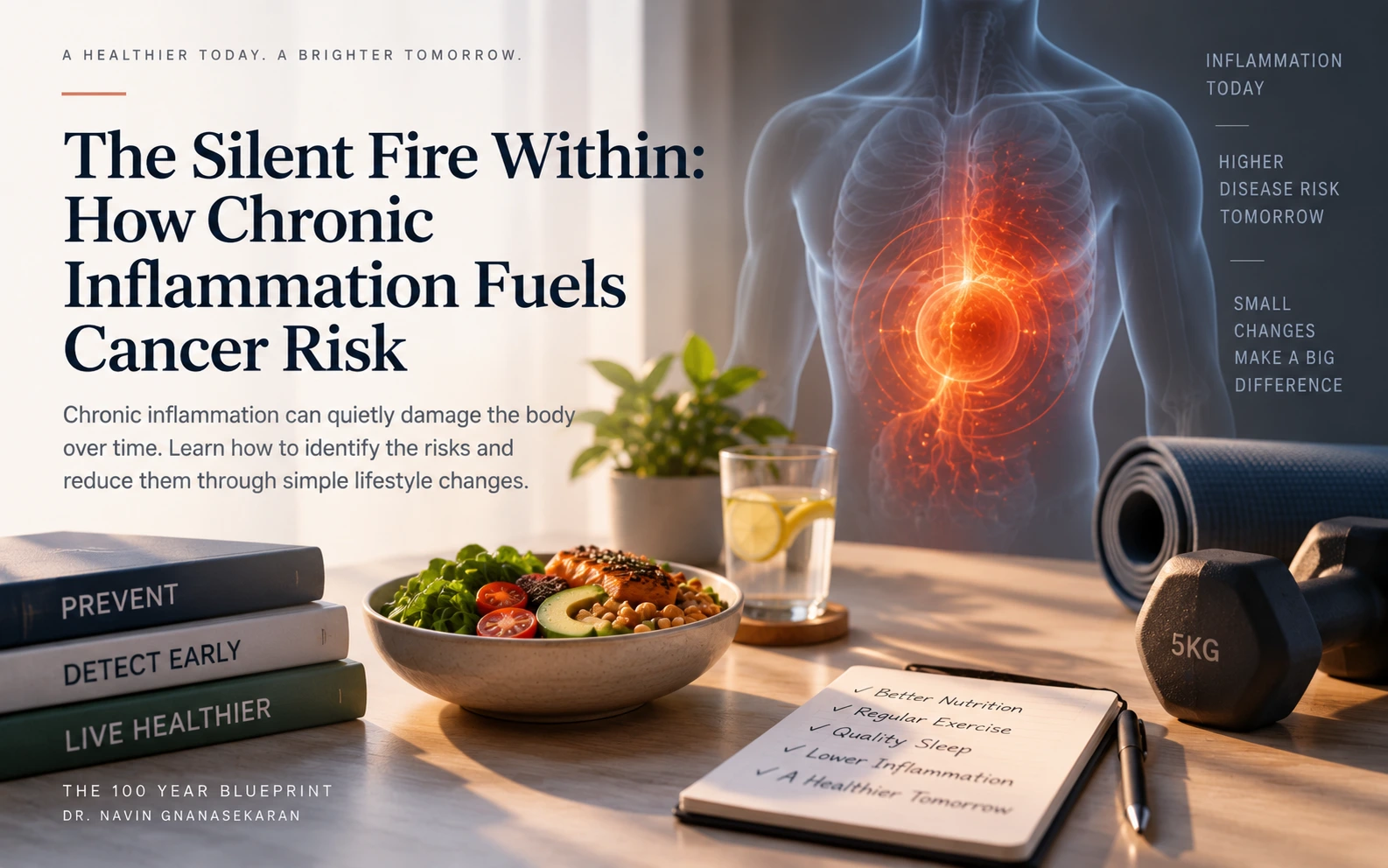 The Silent Fire Within: How Chronic Inflammation Fuels Cancer Risk